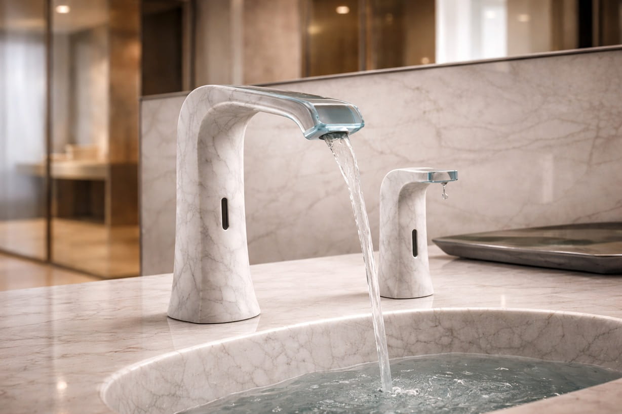 Marble faucets
